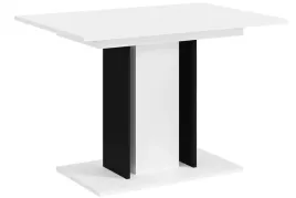 stol-prostokatny-rozkladany-maly-100-140-cm-bialy-czarny-mat-laminat