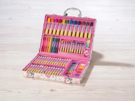 zestaw-artystyczny-76-ele-kredki-farby-walizka-dla-dziewczynki