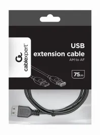 gembird-cc-usb2-amaf-75cm-300-bk-kabel-usb-usb-2-0-075-m-usb-a-czarny