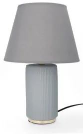 lampa-stolowa-dekoracja-glamour-ceramiczna-z-kloszem-lampka-nocna-szara