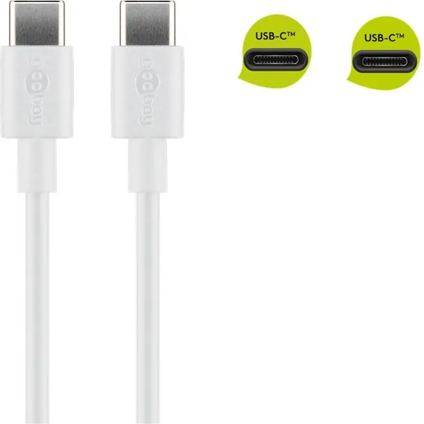 goobay-51244-kabel-usb-usb-2-0-2-m-usb-c-bialy