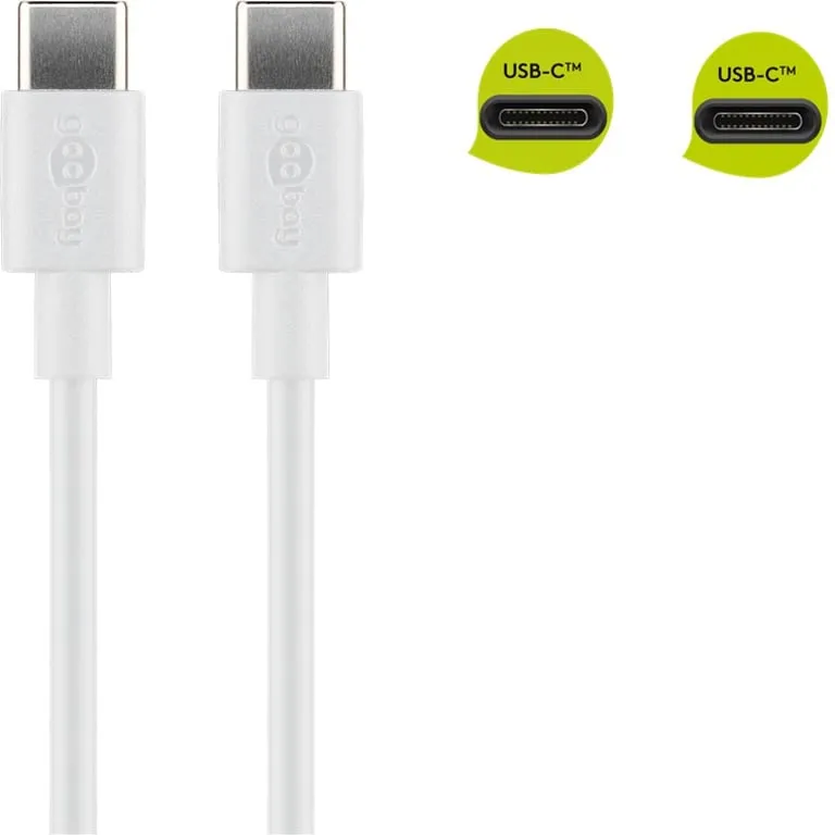 goobay-51244-kabel-usb-usb-2-0-2-m-usb-c-bialy