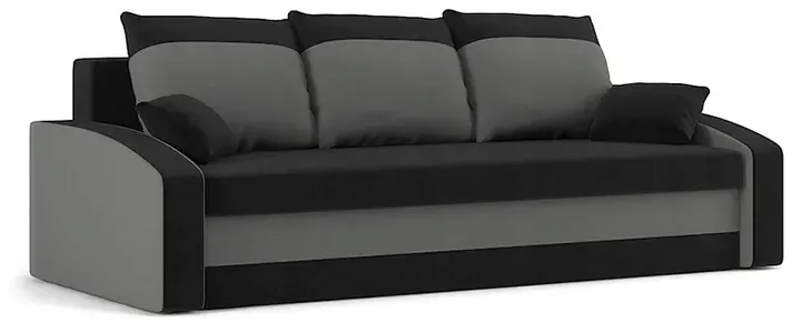 Kanapa HEWLET Rozkładana Sofa z FUNKCJĄ SPANIA i Podłokietnikami Bokami