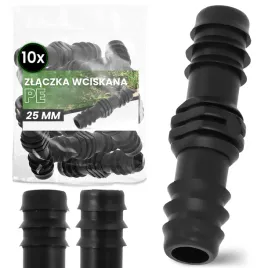10x-zlaczka-pe-25x25-mm-wciskana-wtyk-lacznik-weza-systemu-nawadniania