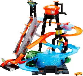 tor-samochodowy-mattel-hot-wheels-city-ftb67-mega-myjnia-atak-krokodyla