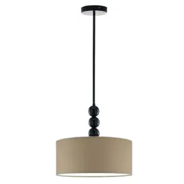 lampa-wiszaca-sufitowa-bezowa-zyrandol-led-e27-abazur-do-pokoju-nowoczesna