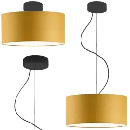 lampa-sufitowa-zyrandol-lampa-wiszaca-abazur-zwis-led-e27-blues-zolta-30cm