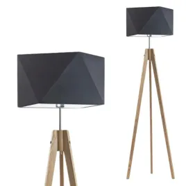lampa-stojaca-podlogowa-drewniana-grafitowa-led-e27-trojnog-abazur-modna