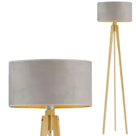 lampa-stojaca-podlogowa-drewniana-abazur-welur-led-e27-do-salonu