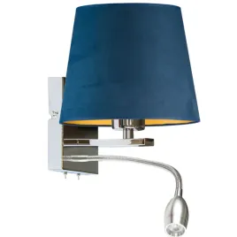 kinkiet-lampa-na-sciane-scienna-led-e27-granatowy-welur-abazur-nowoczesny