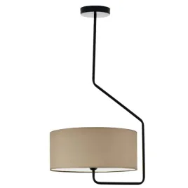 lampa-wiszaca-sufitowa-bezowa-zyrandol-led-e27-abazur-do-pokoju-nowoczesna