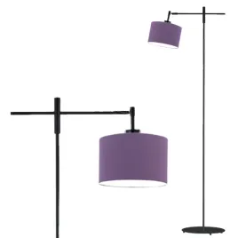 lampa-stojaca-podlogowa-fioletowa-abazur-led-e27-przegub-do-salonu