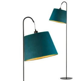lampa-stojaca-podlogowa-zielona-welurowa-abazur-led-e27-do-pokoju-czytania