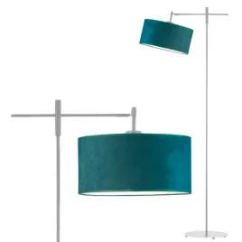 lampa-stojaca-podlogowa-regulowana-zielona-welurowa-abazur-led-e27-modna
