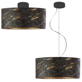 lampa-sufitowa-zyrandol-lampa-wiszaca-abazur-zwis-led-e27-blues-czarna-40cm