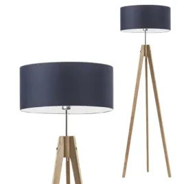 lampa-stojaca-podlogowa-granatowa-drewniana-abazur-led-e27-trojnog-modna