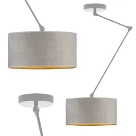 lampa-wiszaca-regulowana-sufitowa-zyrandol-led-e27-abazur-przegubowa-szara