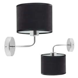 kinkiet-lampa-na-sciane-scienna-czarny-welurowy-abazur-led-e27-nowoczesny