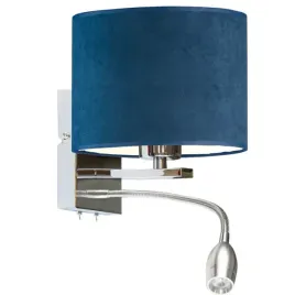 kinkiet-lampa-na-sciane-scienna-led-e27-granatowy-welur-abazur-nowoczesny
