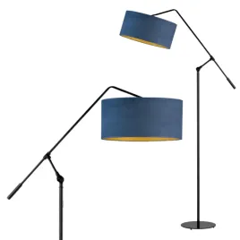 lampa-stojaca-podlogowa-regulowana-led-e27-granatowa-welurowa-abazur-modna