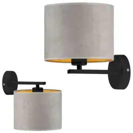 kinkiet-lampa-na-sciane-scienna-led-e27-szary-welurowy-abazur-nowoczesny