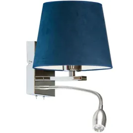 kinkiet-lampa-na-sciane-scienna-led-e27-granatowy-welur-abazur-nowoczesny