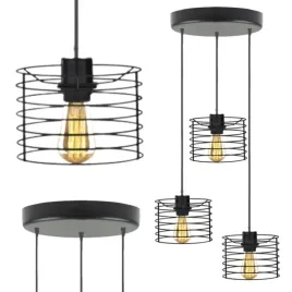 lampa-wiszaca-sufitowa-czarna-zyrandol-loftowa-led-e27-druciana-regulowana