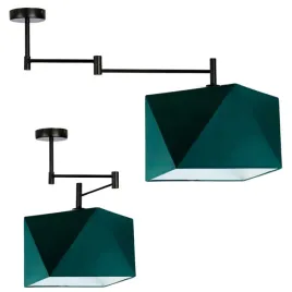 lampa-wiszaca-regulowana-sufitowa-zyrandol-led-e27-abazur-zielony