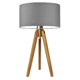 lampka-nocna-biurkowa-drewniana-stolowa-szara-trojnog-z-abazurem-led-e27