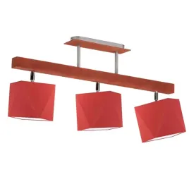 lampa-sufitowa-plafon-czerwona-drewniana-regulowana-led-e27-abazur-zyrandol