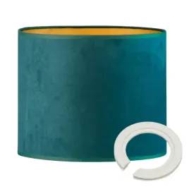 abazur-klosz-do-kinkietu-lampy-wiszacej-nocnej-welurowy-zielony-e27-e14