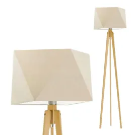 lampa-stojaca-podlogowa-drewniana-abazur-led-e27-do-salonu