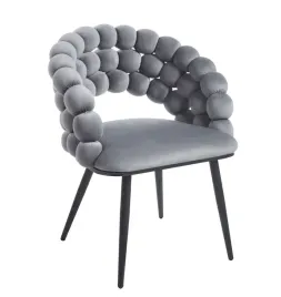 krzeslo-tapicerowane-klara-k20-fx-g-czarne-nogi-siedzisko-velvet-szary
