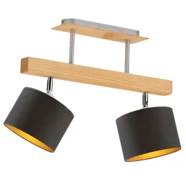 lampa-sufitowa-plafon-czarna-zlota-drewniana-regulowana-led-e27-abazur