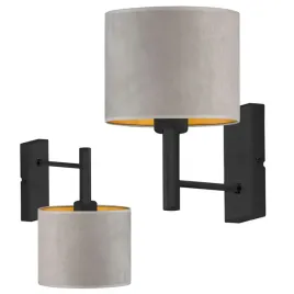kinkiet-lampa-na-sciane-scienna-szary-welurowy-abazur-led-e27-nowoczesny
