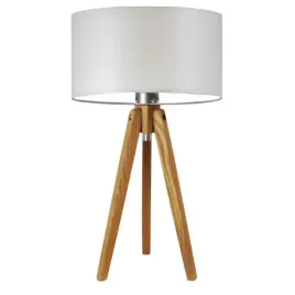 lampka-nocna-biurkowa-drewniana-stolowa-szara-trojnog-z-abazurem-led-e27