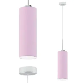 lampa-wiszaca-sufitowa-fioletowa-regulowana-led-e27-abazur-zyrandol-modna