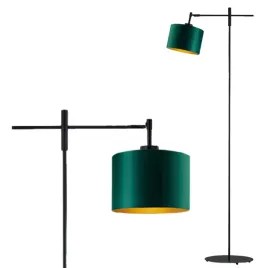 lampa-stojaca-podlogowa-zielona-zloto-abazur-led-e27-przegubowa