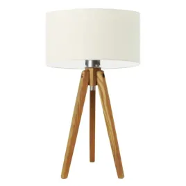 lampka-nocna-biurkowa-drewniana-stolowa-ecru-trojnog-z-abazurem-led-e27