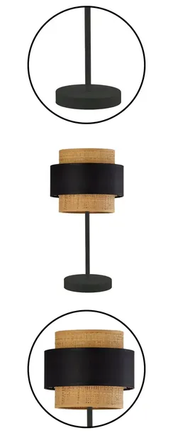 lampka-nocna-biurkowa-czarna-lampa-z-abazurem-boho-led-e27-nowoczesna-kolor-bezowy-bialy-brazowy-czarny-srebrny-szary-wielokolorowy