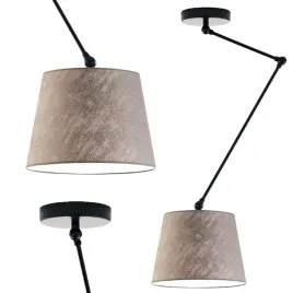 lampa-wiszaca-regulowana-szara-sufitowa-zyrandol-led-e27-przegubowa-modna