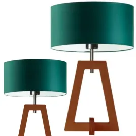 lampka-nocna-biurkowa-stolowa-zielona-lampa-drewniana-z-abazurem-led-e27