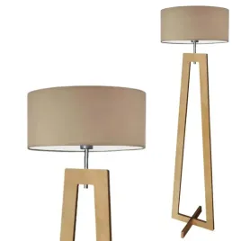 lampa-stojaca-podlogowa-bezowa-drewniana-led-e27-z-abazurem-nowoczesna