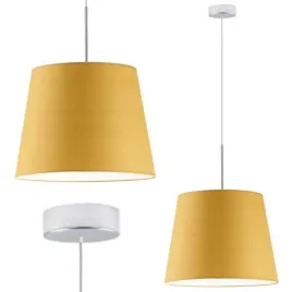 lampa-sufitowa-wiszaca-musztardowa-zyrandol-led-e27-regulowana-abazur-modna