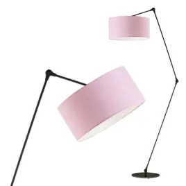 lampa-stojaca-podlogowa-lukowa-rozowa-regulowana-led-e27-abazur-nowoczesna