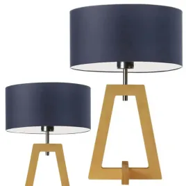 lampka-nocna-biurkowa-stolowa-granatowa-lampa-drewniana-z-abazurem-led-e27