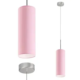 lampa-wiszaca-sufitowa-rozowa-regulowana-led-e27-abazur-zyrandol-nowoczesna