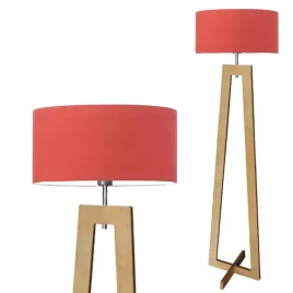 lampa-stojaca-podlogowa-czerwona-drewniana-led-e27-z-abazurem-nowoczesna