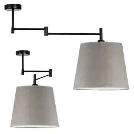 lampa-wiszaca-regulowana-sufitowa-zyrandol-przegubowa-welur-abazur-led-e27