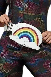 torebka-biodrowa-nerka-tecza-chmury-biala-teczowa-brokat-mala